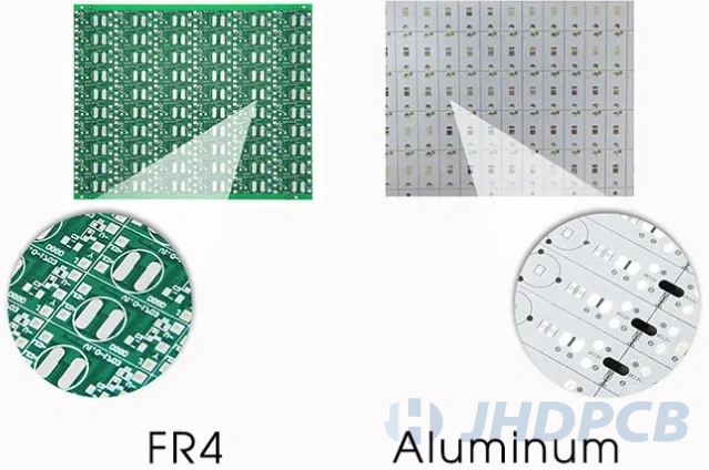 FR4-печатная плата VS алюминиевая печатная плата